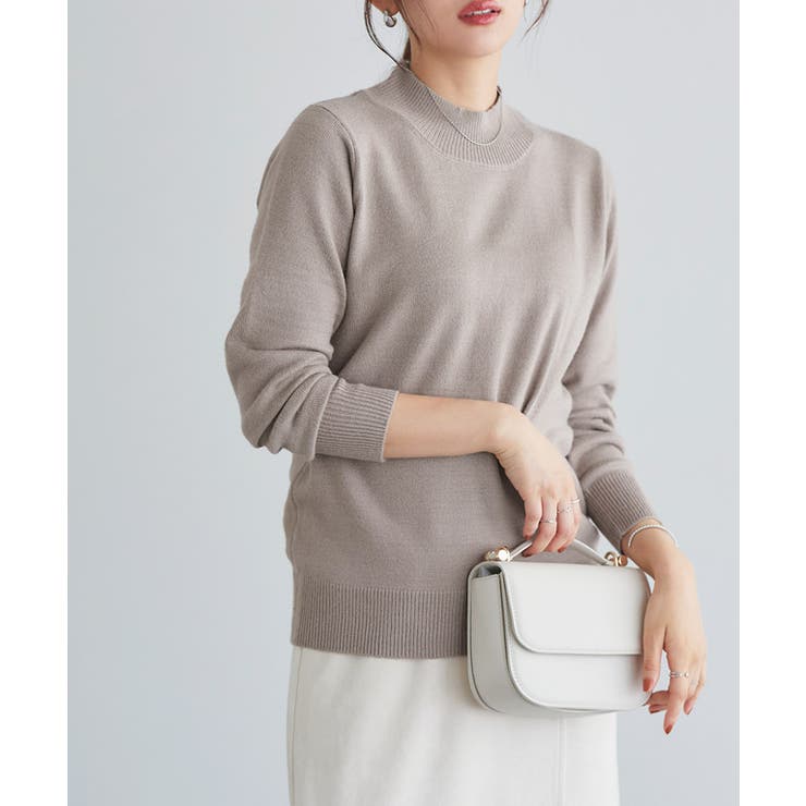 プレミアムカシミヤタッチハイネックニット ニット セーター | Pierrot | 詳細画像25 