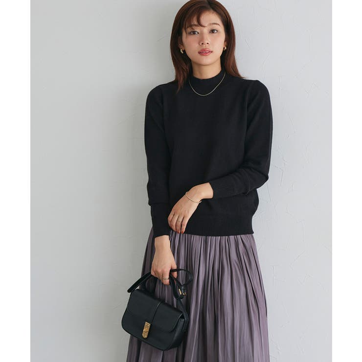 プレミアムカシミヤタッチハイネックニット ニット セーター | Pierrot | 詳細画像27 