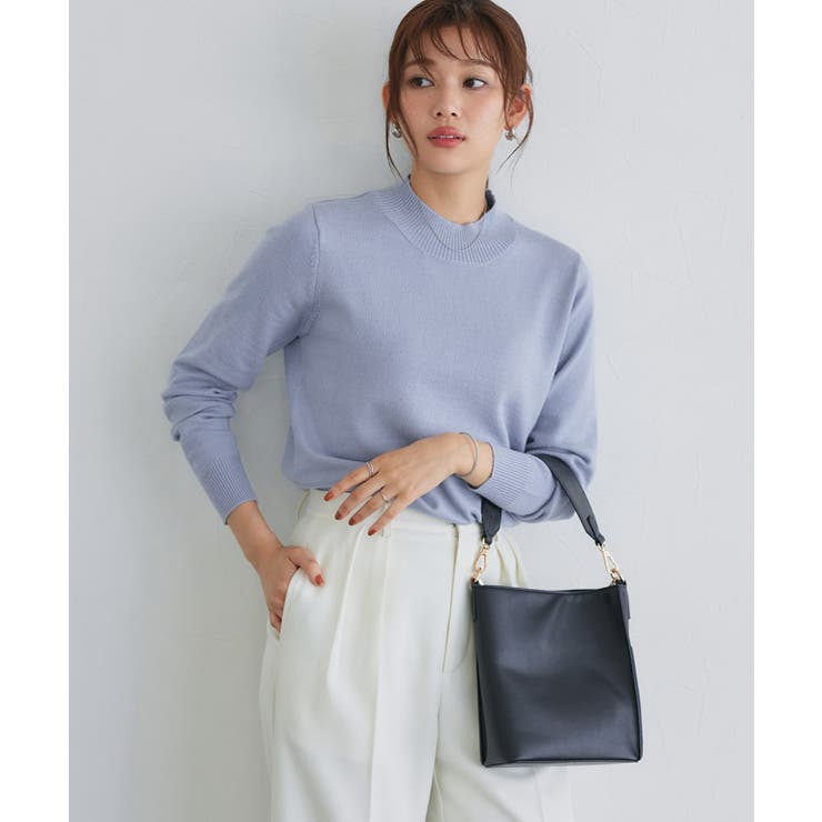 プレミアムカシミヤタッチハイネックニット ニット セーター | Pierrot | 詳細画像29 