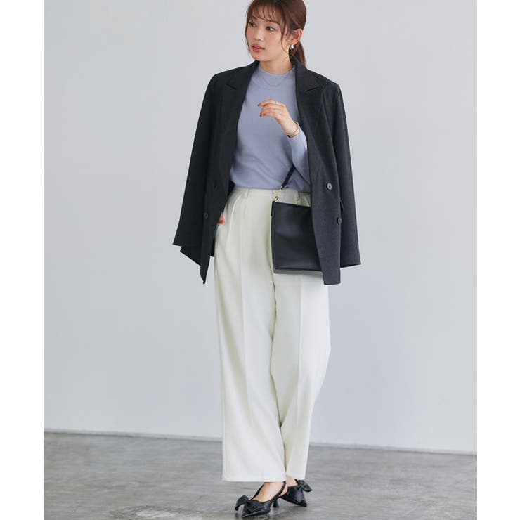 プレミアムカシミヤタッチハイネックニット ニット セーター | Pierrot | 詳細画像30 