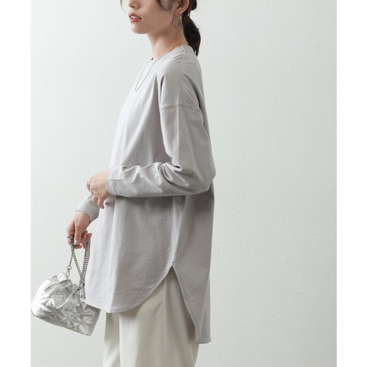 コットンロングスリーブTシャツ ロンT 長袖 | Pierrot | 詳細画像18 