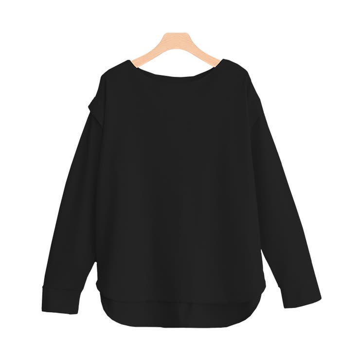 ブラック | ポンチショルダータックプルオーバー プルオーバー | Pierrot