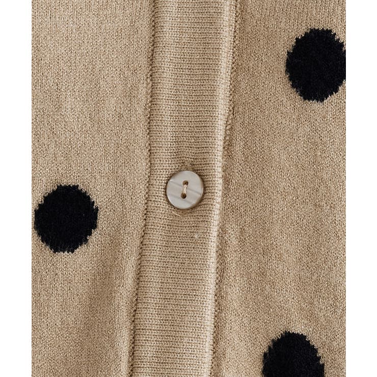ドットニットカーディガン カーディガン カーデ | Pierrot | 詳細画像5 