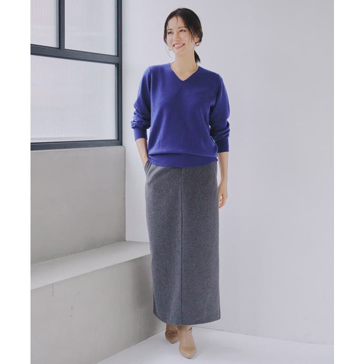 DUNHILL 100%ピュアカシミアVネックニットロイヤルブルーMサイズ zz-56113_400-1.jpg?1748302273