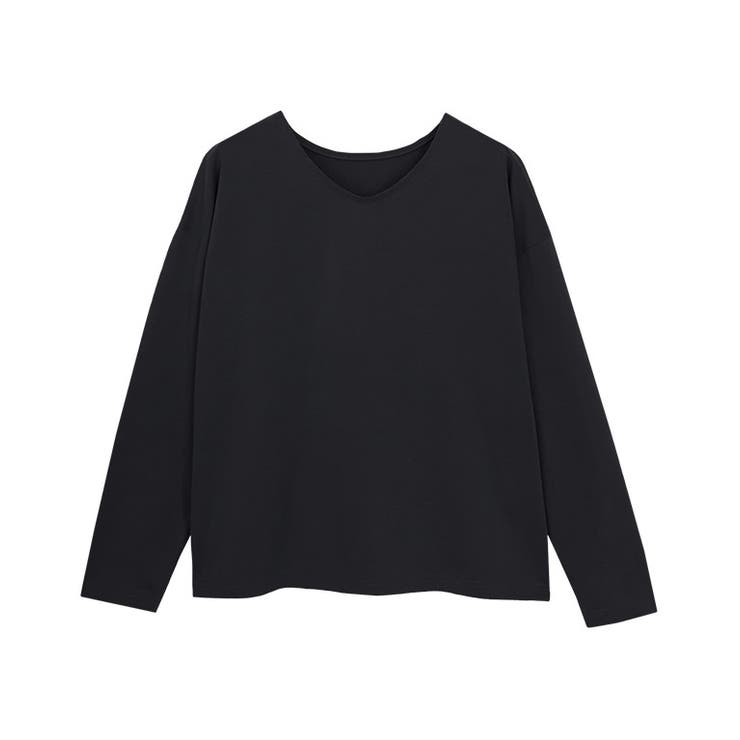 ブラック | 2wayロングスリーブTシャツ Tシャツ 2way | Pierrot