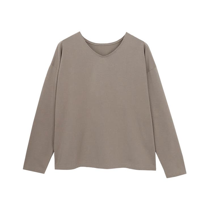 モカ | 2wayロングスリーブTシャツ Tシャツ 2way | Pierrot