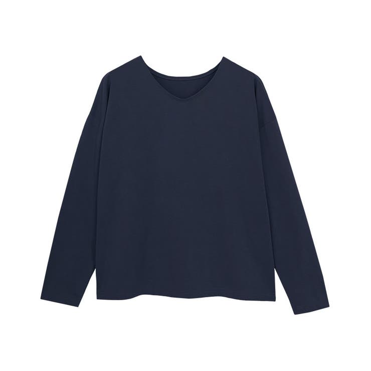 ネイビー | 2wayロングスリーブTシャツ Tシャツ 2way | Pierrot