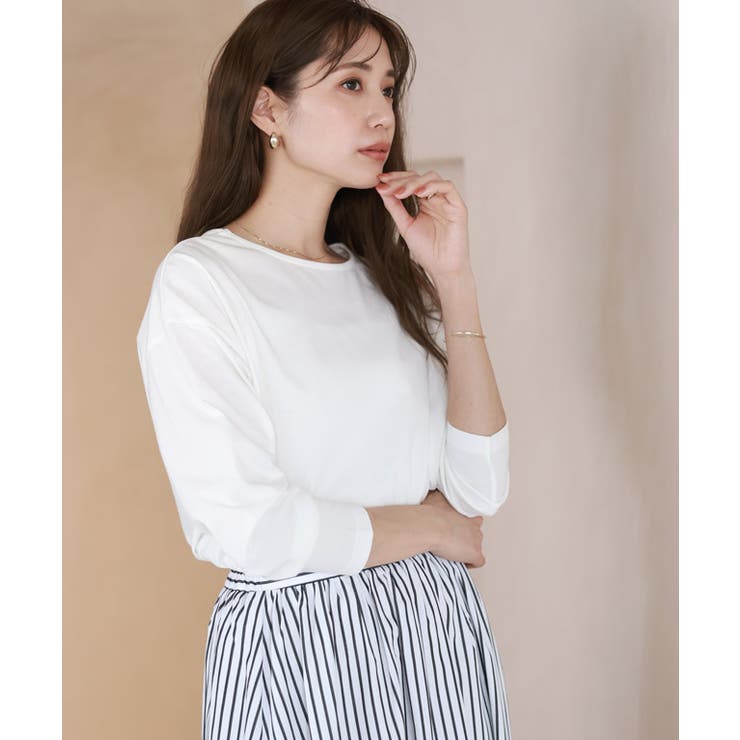 2wayロングスリーブTシャツ Tシャツ 2way | Pierrot | 詳細画像16 