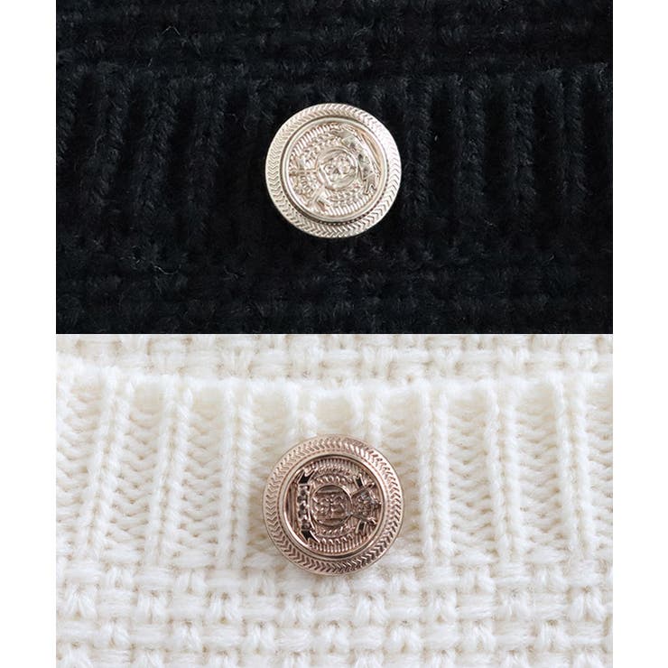 ツイード風ニットベスト ベスト ニットベスト | Pierrot | 詳細画像10 