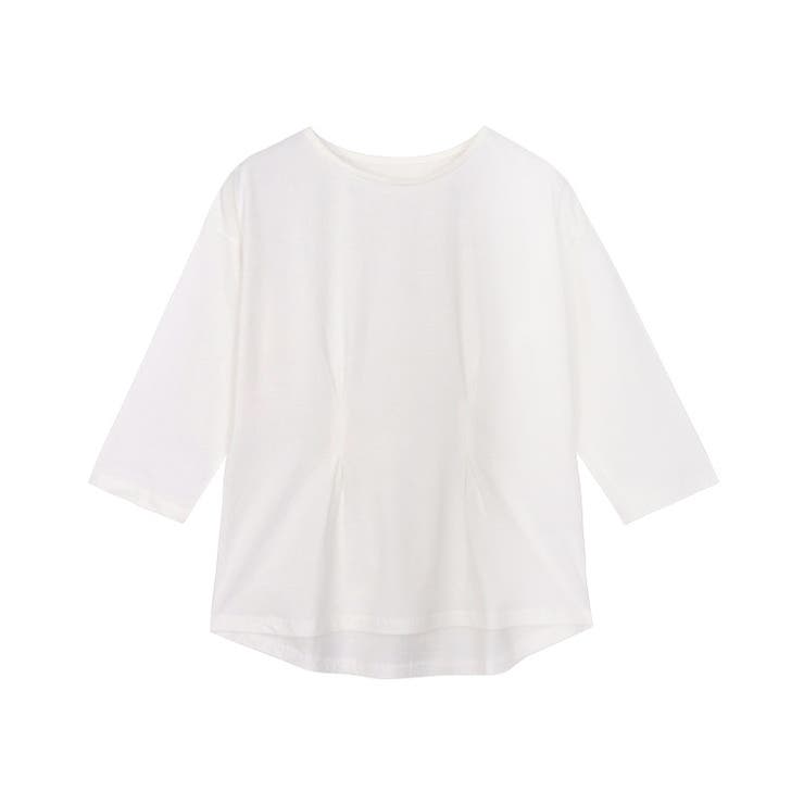 オフホワイト | スタイルアップカットソー Tシャツ カットソー | Pierrot