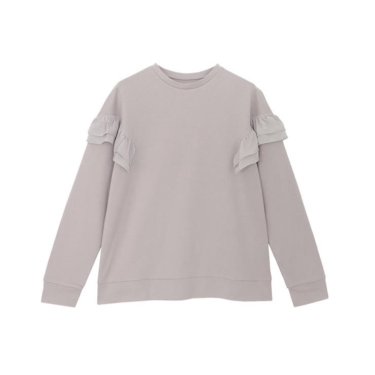 ピンクグレージュ | ポンチフレアドッキングプルオーバー トップス フレア | Pierrot