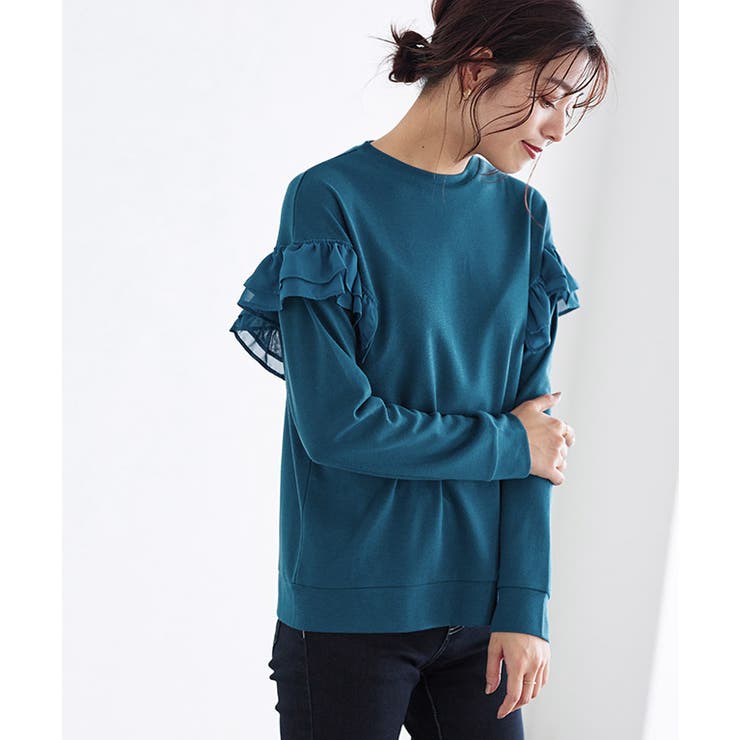 ポンチフレアドッキングプルオーバー トップス フレア | Pierrot | 詳細画像10 