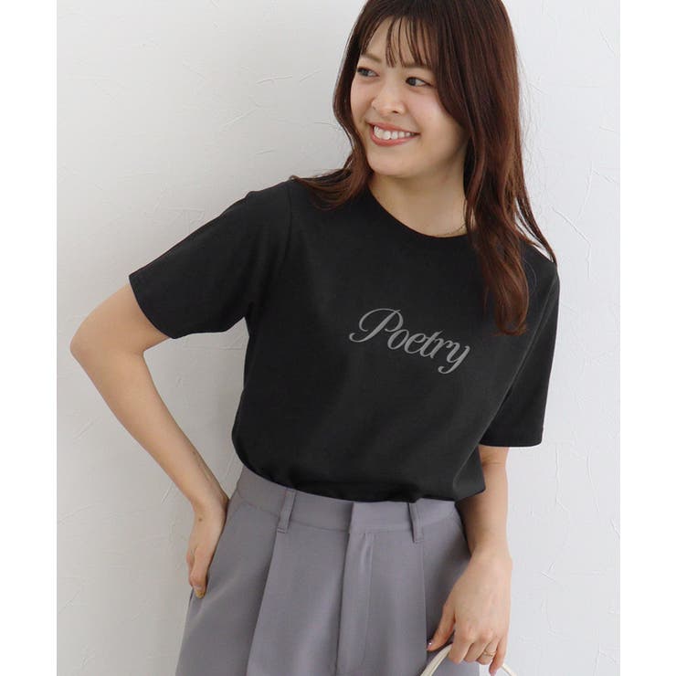 選べるロゴTシャツ ロゴ ロゴT[品番：PRTW0004080]｜Pierrot