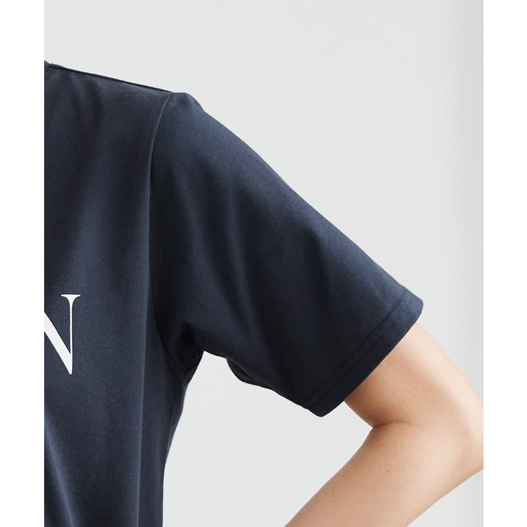 【接触冷感 イージーケア】選べるロゴTシャツ Tシャツ | Pierrot | 詳細画像9 