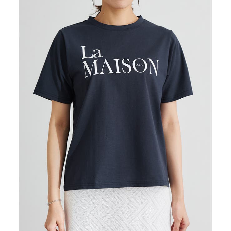 【接触冷感 イージーケア】選べるロゴTシャツ Tシャツ | Pierrot | 詳細画像10 