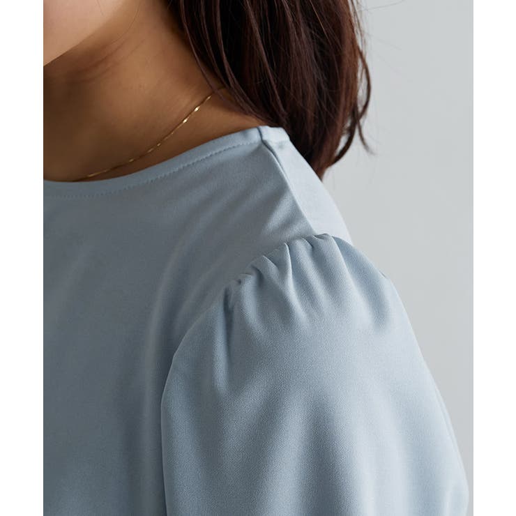 バックボタンキャンディスリーブTブラウス Tブラウス キャンディスリーブ | Pierrot | 詳細画像10 