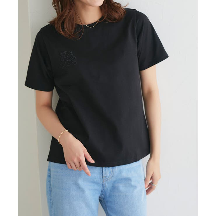 シルケット刺繍Tシャツ Tシャツ シルケット | Pierrot | 詳細画像24 