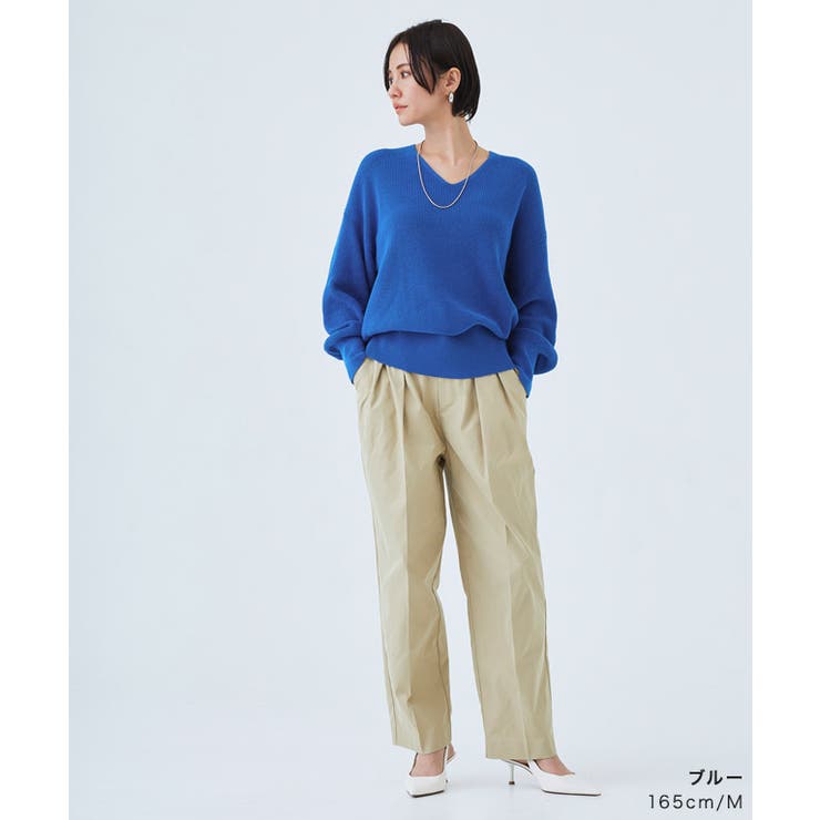 STRIPE COTTON DOUBLED LEFT FRONT BLOUSE(XS Light Blue): Y's