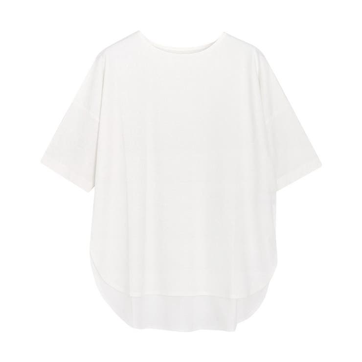 オフホワイト | 接触冷感パフスリーブTシャツ Tシャツ カットソー | Pierrot