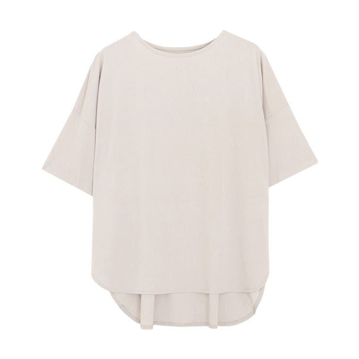 グレージュ | 接触冷感パフスリーブTシャツ Tシャツ カットソー | Pierrot