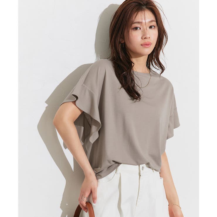 接触冷感フレアスリーブTシャツ Tシャツ カットソー | Pierrot | 詳細画像27 