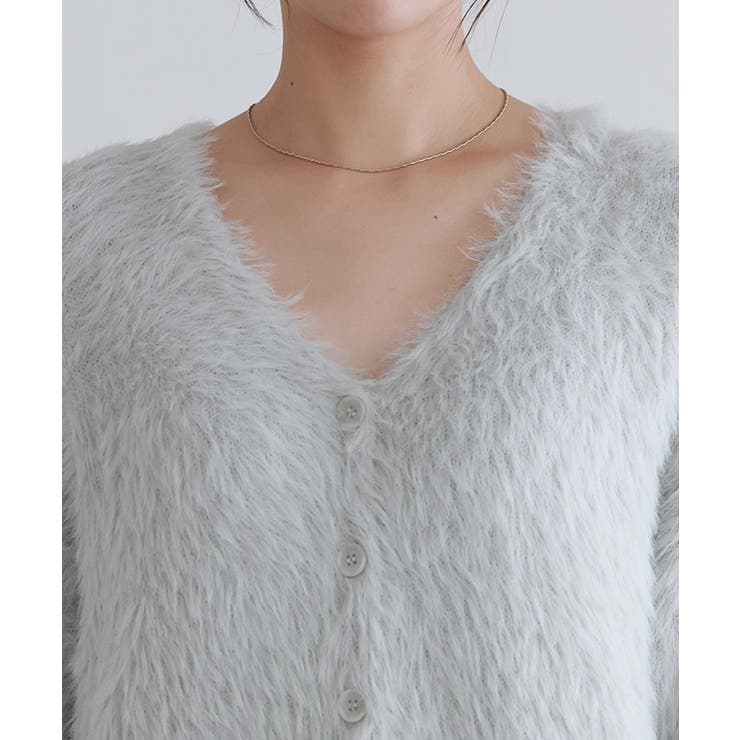 シャギーニットカーディガン カーディガン ニット | Pierrot | 詳細画像4 