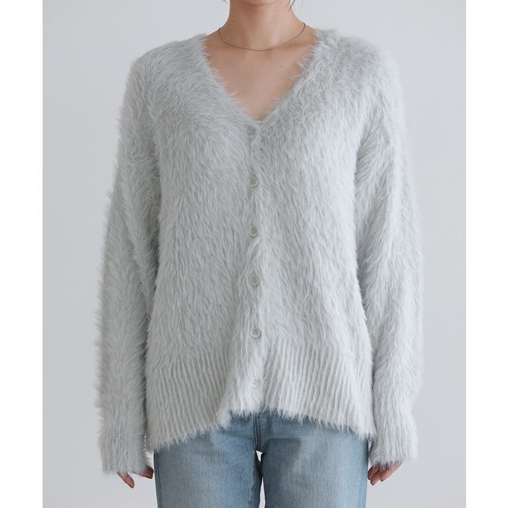 シャギーニットカーディガン カーディガン ニット | Pierrot | 詳細画像6 