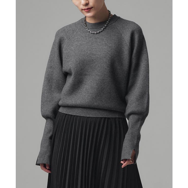 スウェットライクボリュームスリーブニット ニット スウェットライク | Pierrot | 詳細画像7 