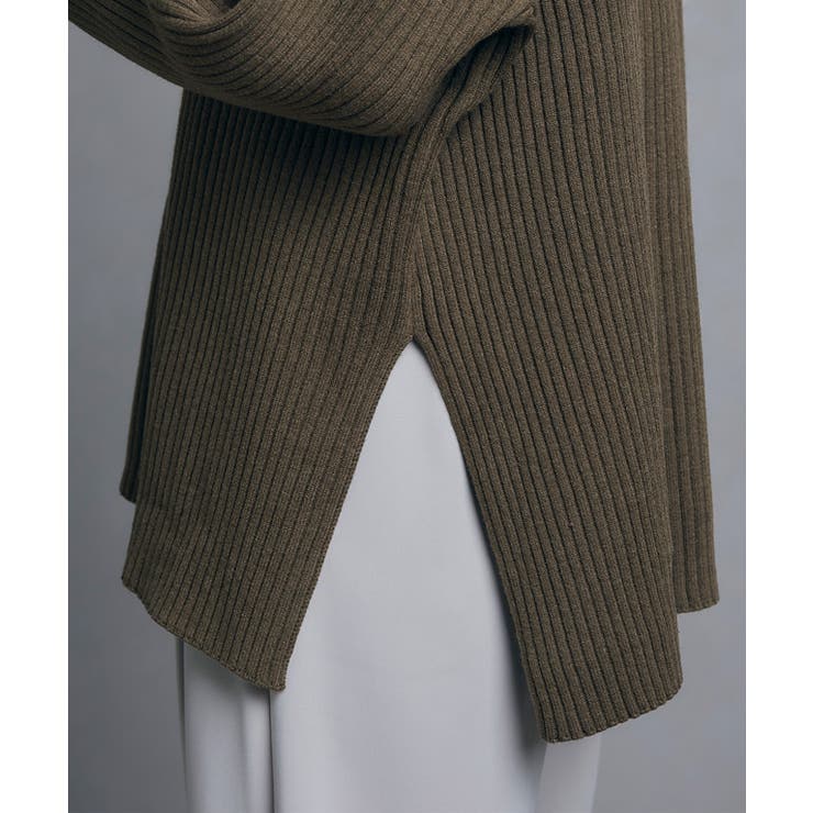 [RASW]ハイネックオーバーリブニット RASW リブニット | Pierrot | 詳細画像4 