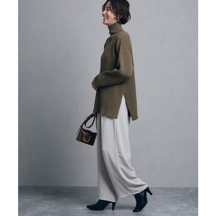 [RASW]ハイネックオーバーリブニット RASW リブニット | Pierrot | 詳細画像14 