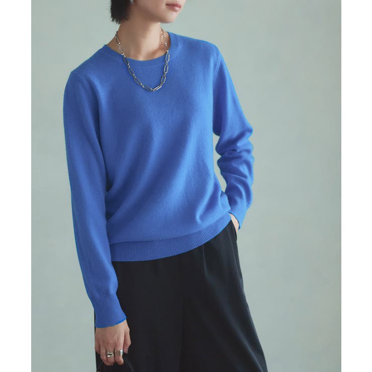 [RASW] カシミヤ100％クルーネックニット RASW | Pierrot | 詳細画像30 