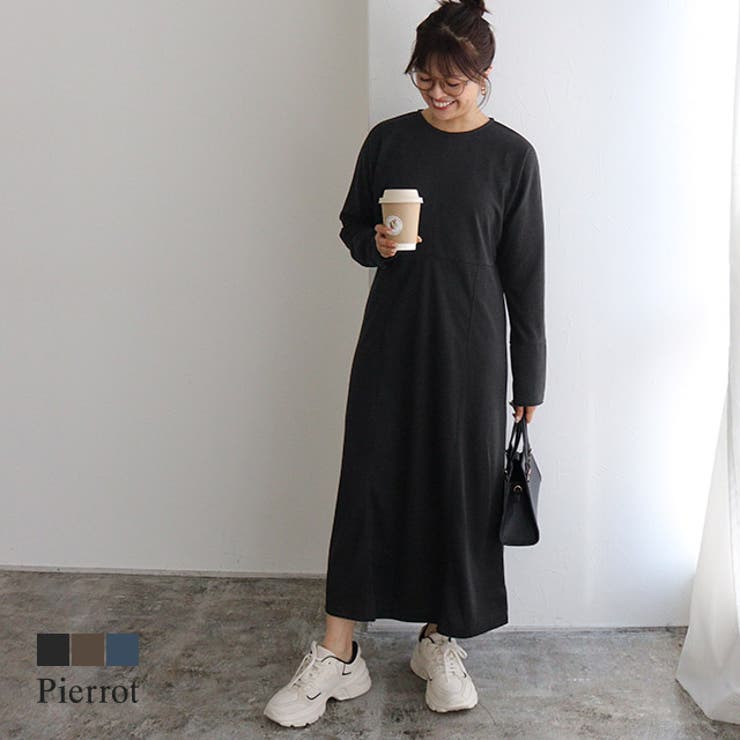 ドルマンスリーブフレアワンピース ワンピース ドルマン | Pierrot | 詳細画像1 