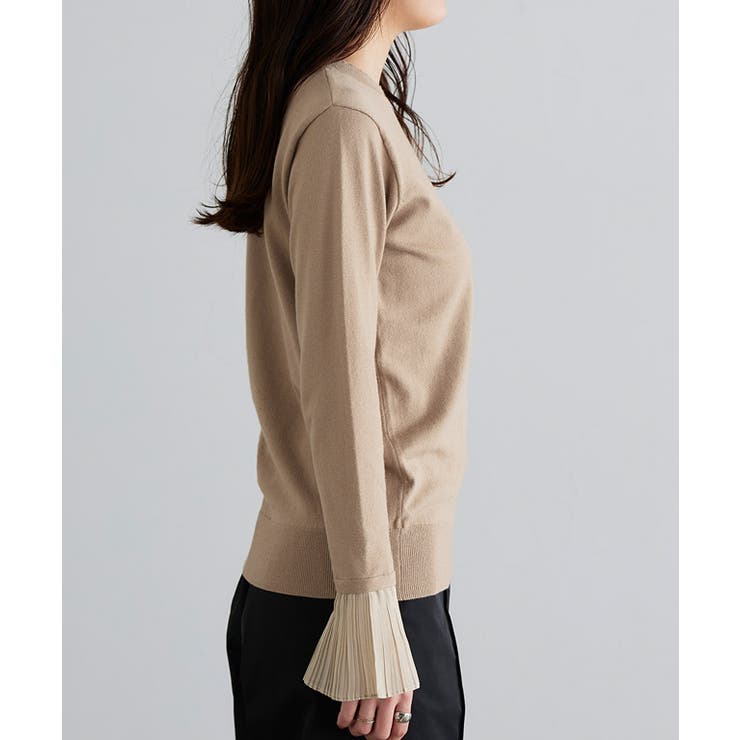 袖プリーツニット ニット 袖プリーツ | Pierrot | 詳細画像7 