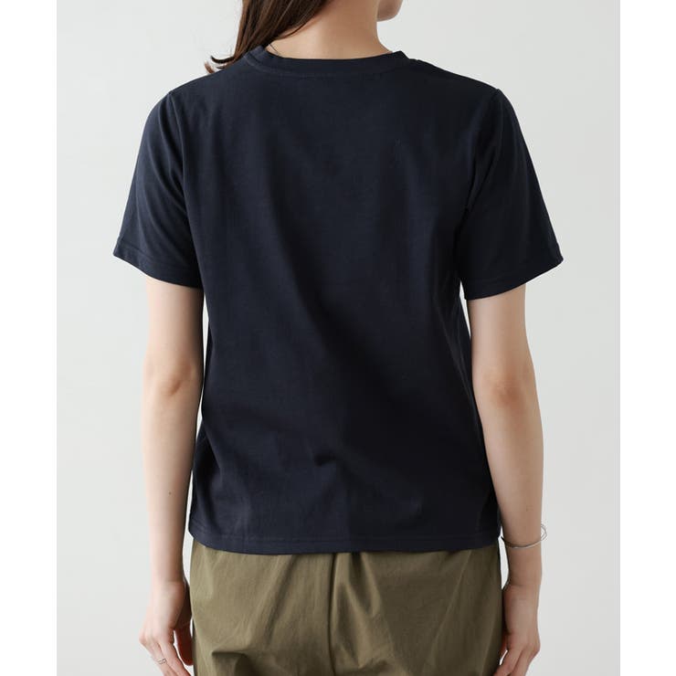刺繍ロゴTシャツ Tシャツ ロゴT | Pierrot | 詳細画像8 