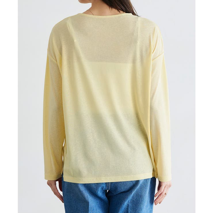シアーロングスリーブTシャツ ロンT 春服 | Pierrot | 詳細画像9 