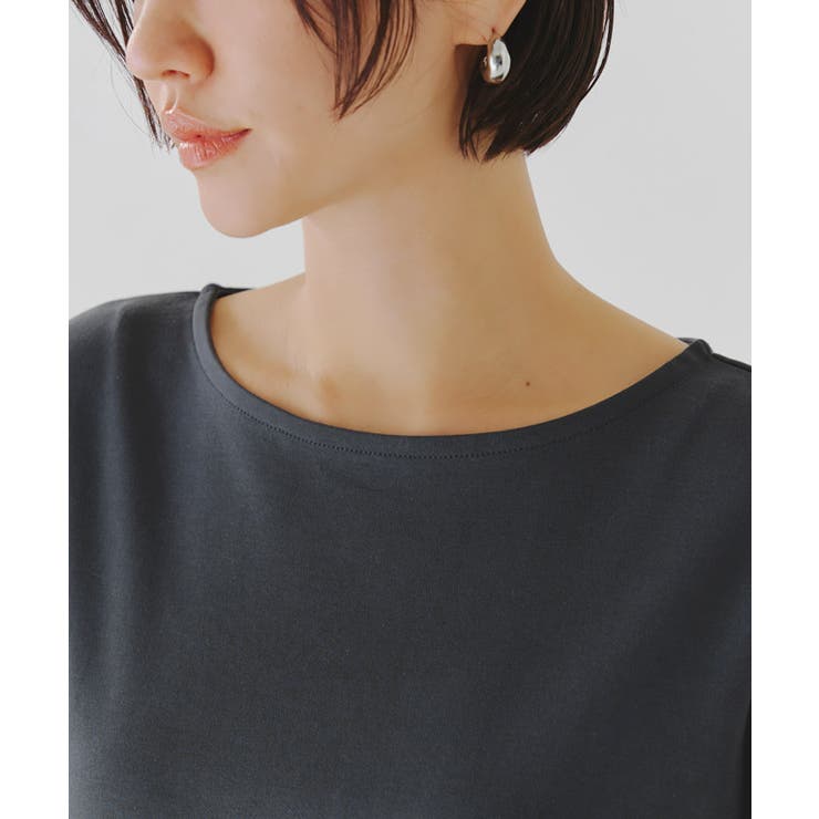 [RASW]コーマコットンオーバーTシャツ Tシャツ コットン | Pierrot | 詳細画像5 