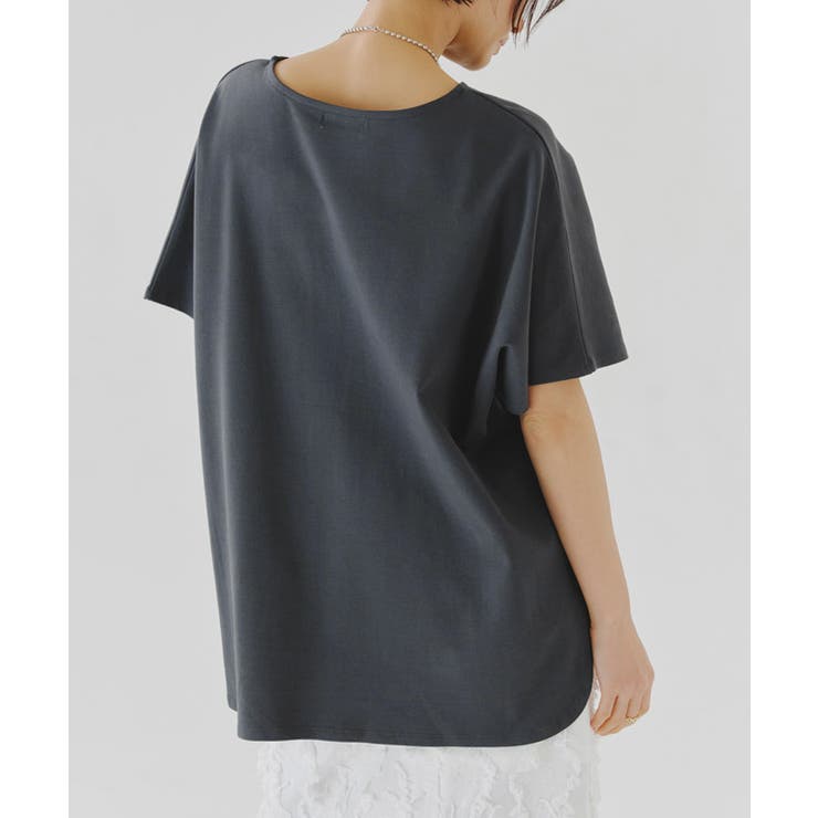 [RASW]コーマコットンオーバーTシャツ Tシャツ コットン | Pierrot | 詳細画像10 