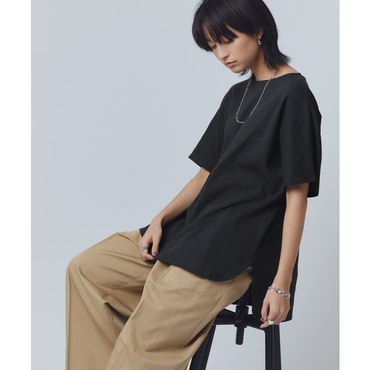 [RASW]コーマコットンオーバーTシャツ Tシャツ コットン | Pierrot | 詳細画像23 