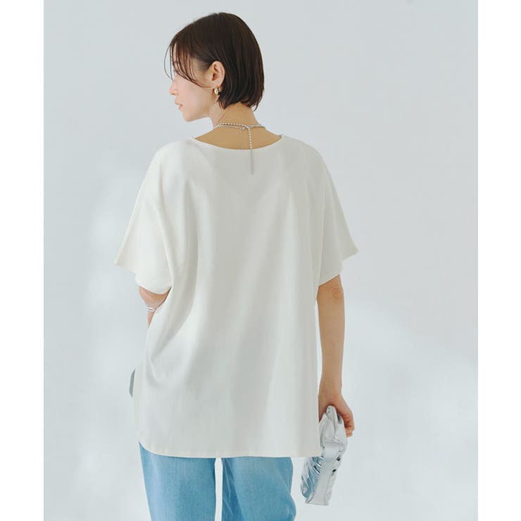 [RASW]コーマコットンオーバーTシャツ Tシャツ コットン | Pierrot | 詳細画像27 