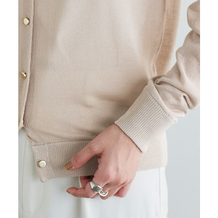 ツイードリボンポケットシアーカーディガン カーディガン ツイード | Pierrot | 詳細画像6 