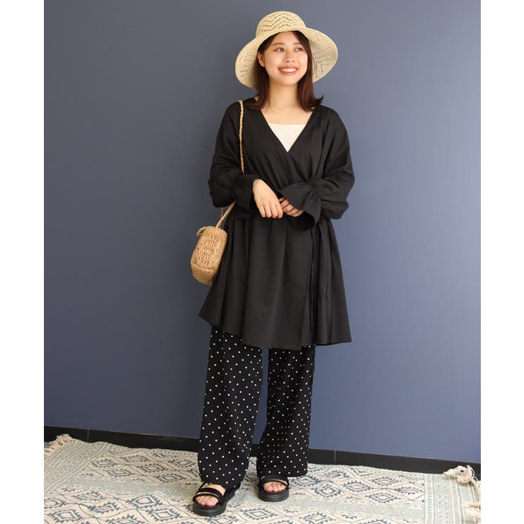 2wayカシュクールトッパーチュニック ラッシュガード 水着[品番