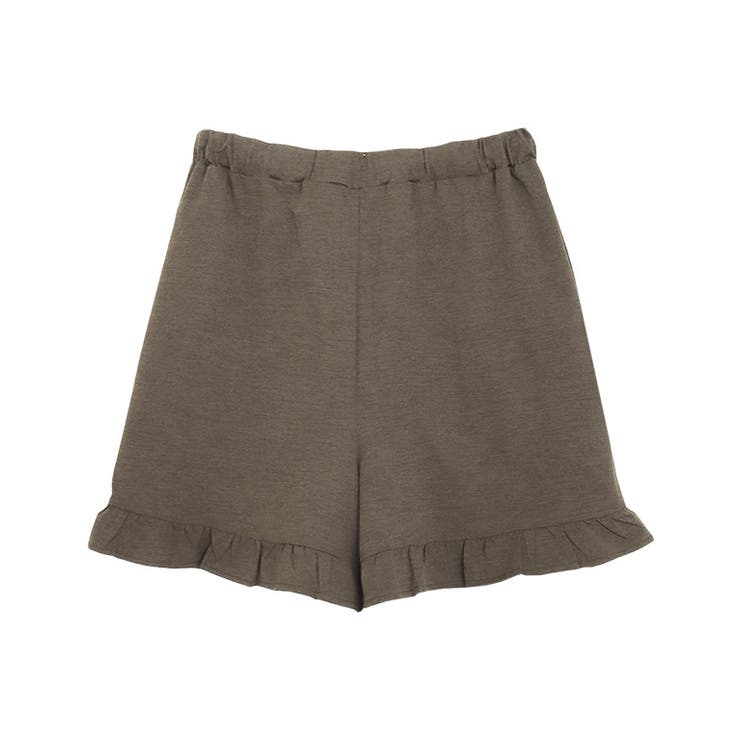 ブラウン | 【ラッシュガード】 ヘムフリルショートパンツ ラッシュガード | Pierrot