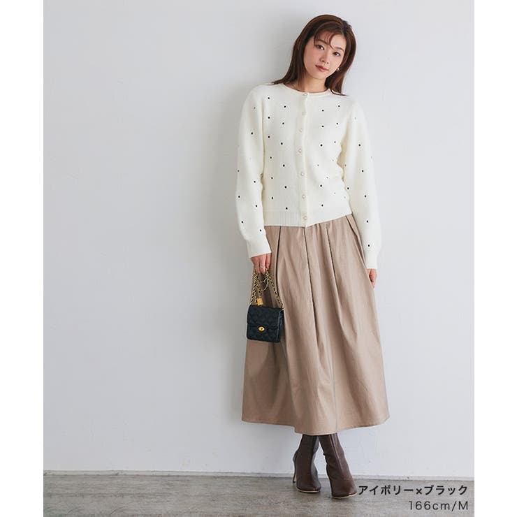 ドット刺繍シャギーカーディガン カーディガン シャギー | Pierrot | 詳細画像27 