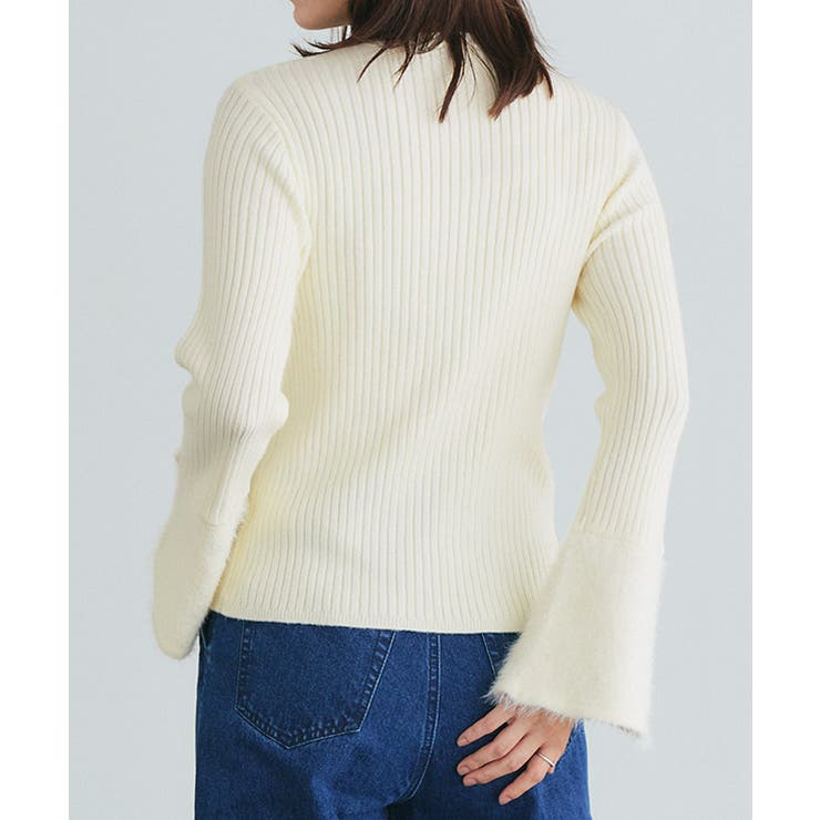 シャギードッキングフレアスリーブニット ニット シャギードッキング | Pierrot | 詳細画像8 