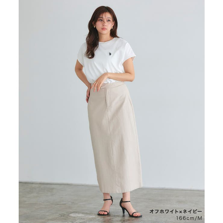 新品　群言堂　一枚でもインナー使いにも。フレンチスリーブTシャツ フレンチTシャツ フレンチスリーブ Tシャツ[品番：PRTW0004935