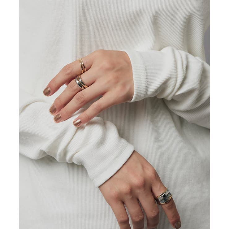 機能付きテレコUネックカットソー カットソー テレコ | Pierrot | 詳細画像6 