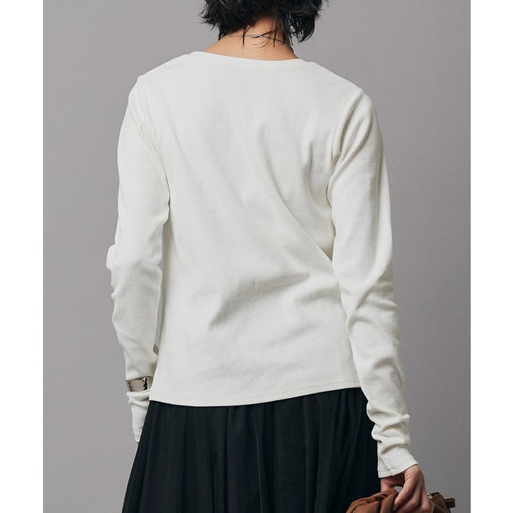 機能付きテレコUネックカットソー カットソー テレコ | Pierrot | 詳細画像10 