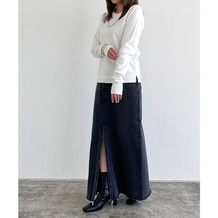 機能付きテレコUネックカットソー カットソー テレコ | Pierrot | 詳細画像30 