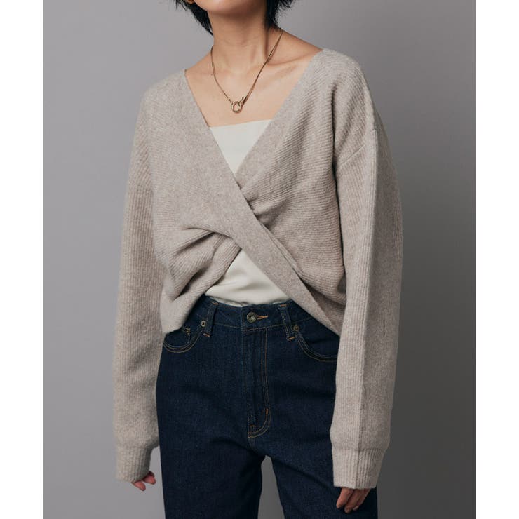 カシュクールニット ニット カシュクール[品番：PRTW0005077