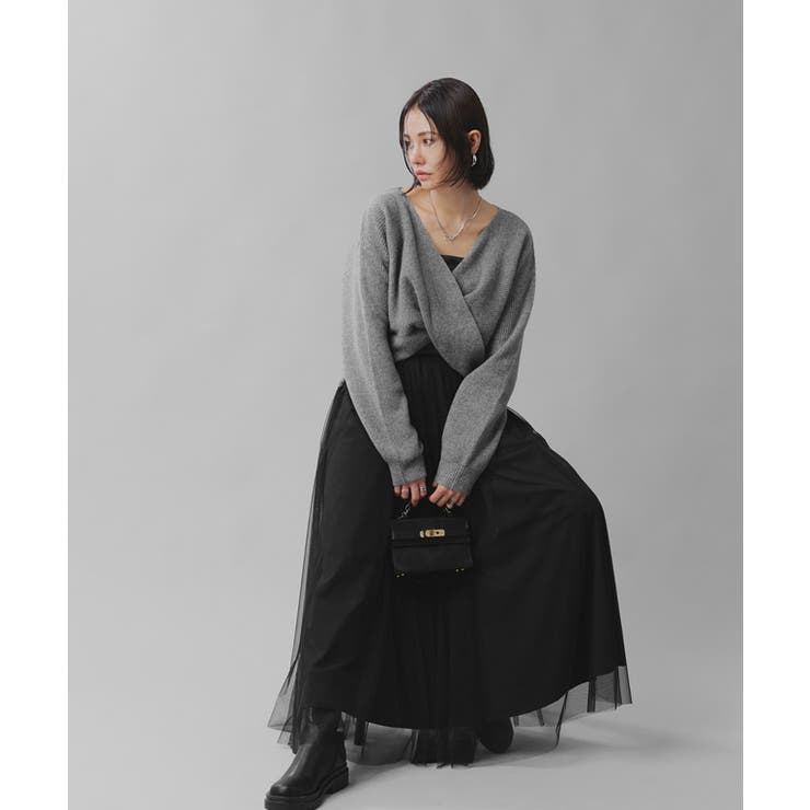 カシュクールニット ニット カシュクール[品番：PRTW0005077